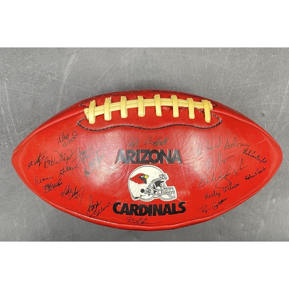 Facsimile Signed 2004 Arizona Cardinals Autographed Football